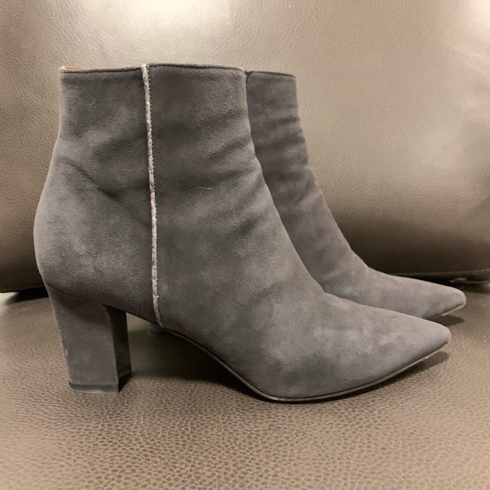 Aquatalia Grey Booties (size 8.5)